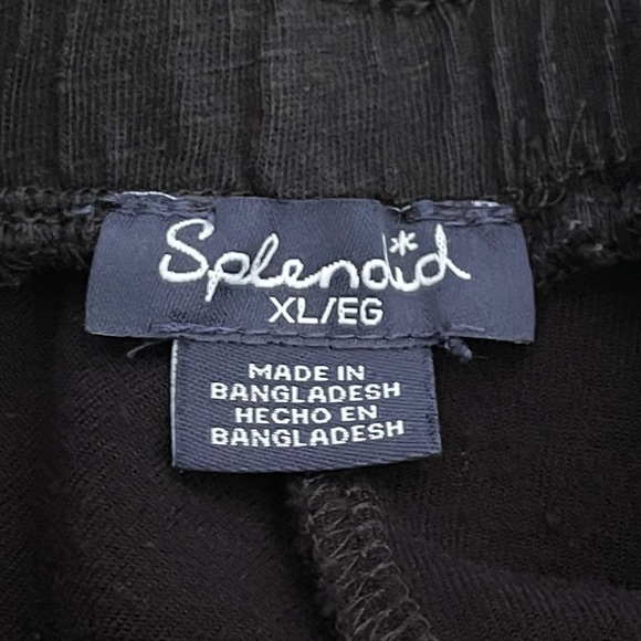 Splendid Women's Black High Rise Jogger Sweatpants Size XL - Picture 6 of 9